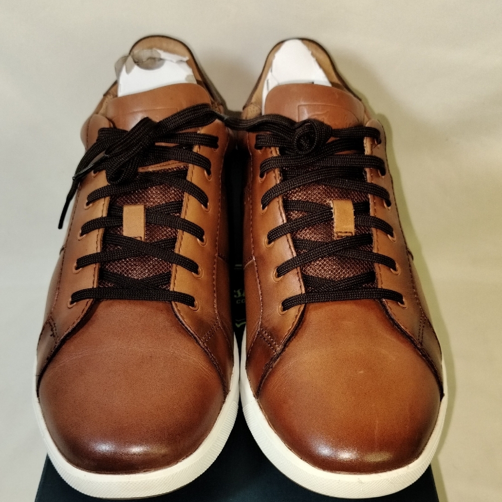 Florsheim Men's Tan Leather Sneakers - Picture 4 of 4